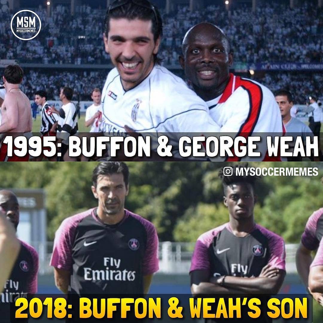 buffon dhe weah