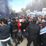 policia dhe protestuesit-konica.al