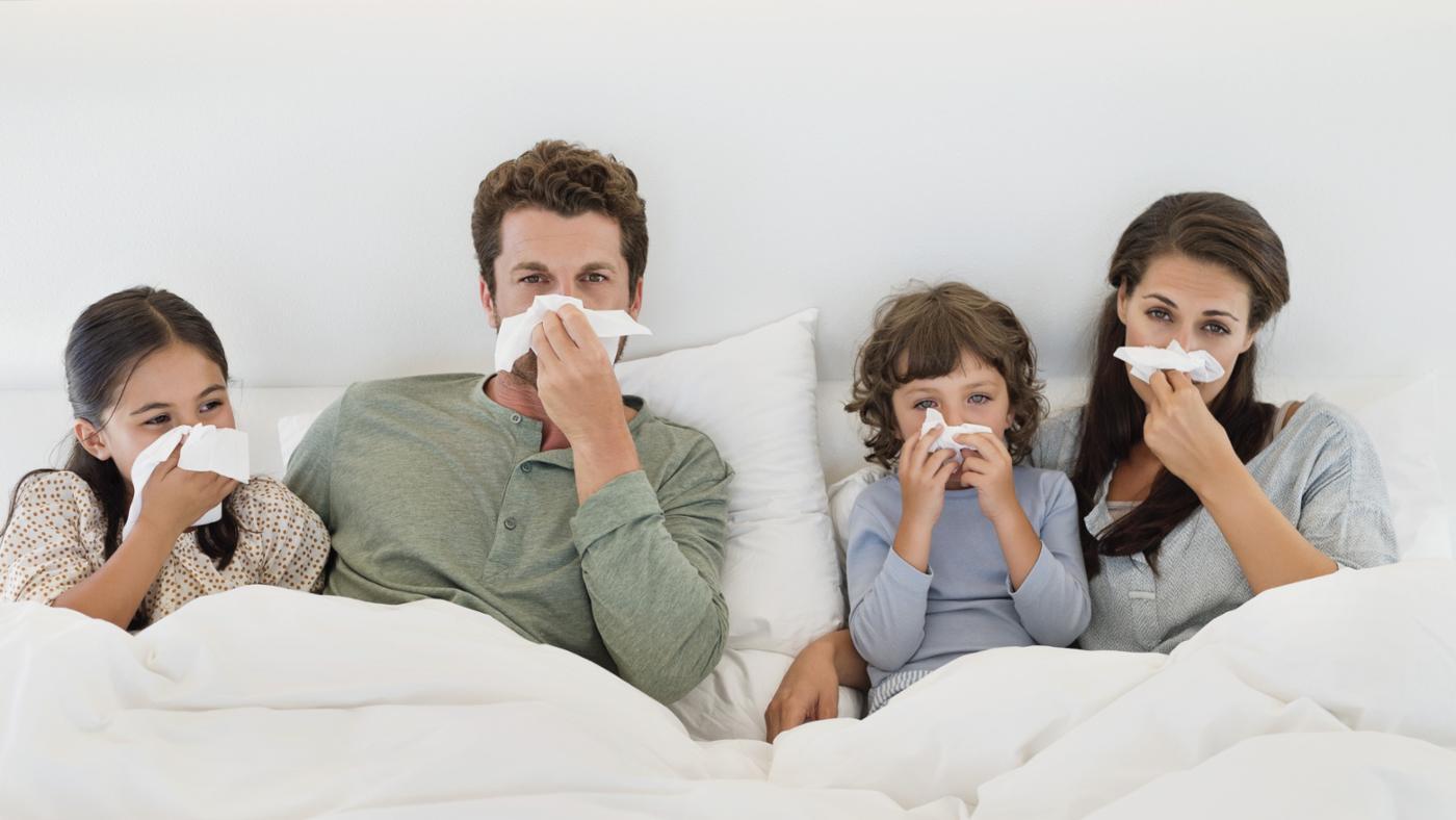 familje me grip